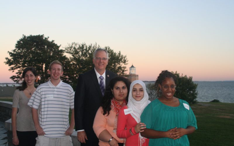 Students at the 2014 Awards Ceremony
