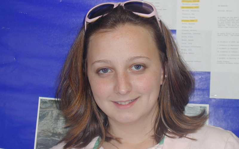 Student Megen Ainslee Pindell 2010